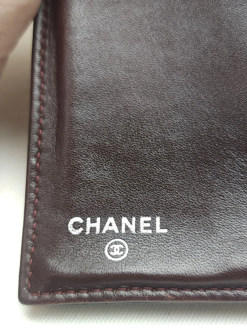 Chanel Caviar Leather Flap Card Wallet W/Dustbag COA & Unbranded Chain AUTHENTIC